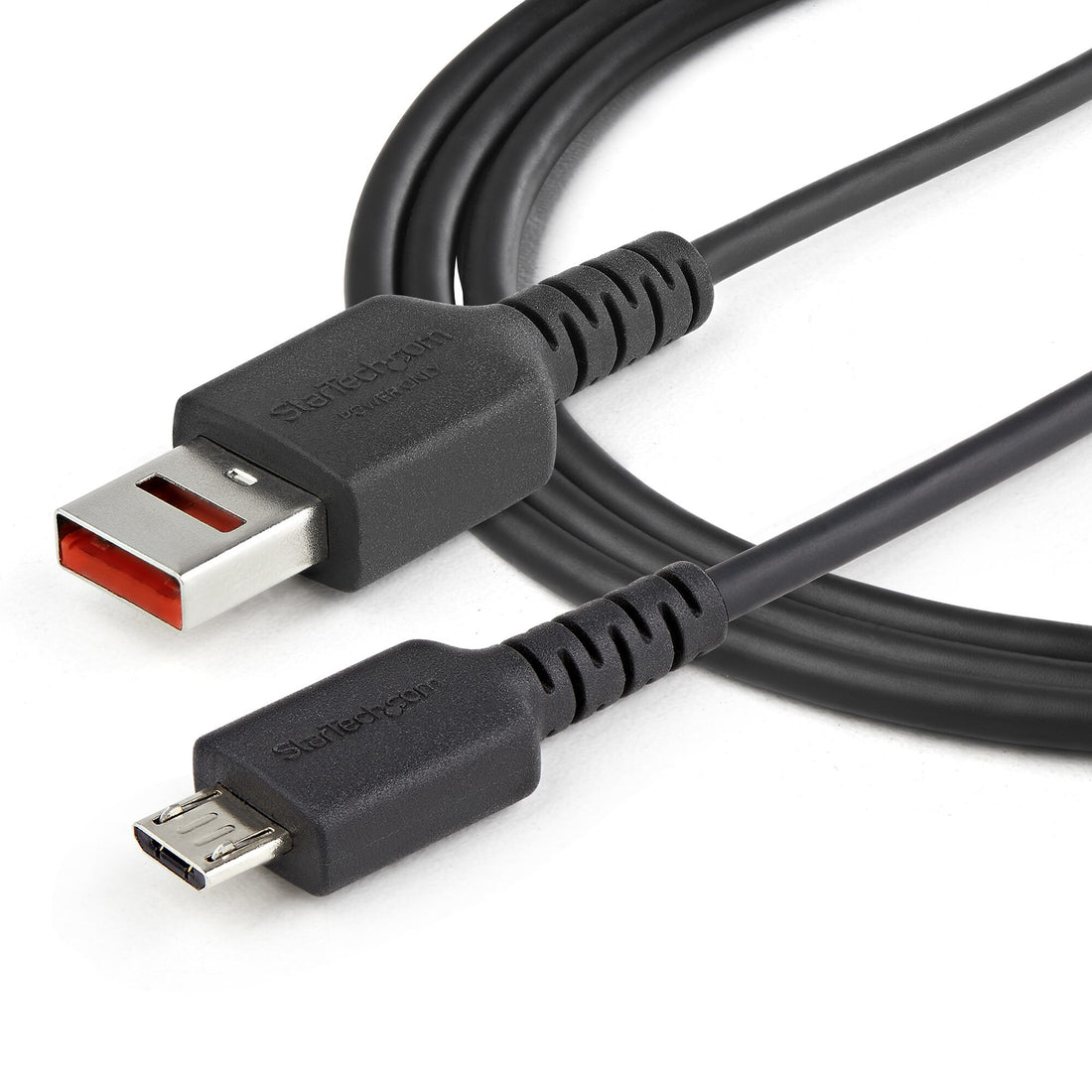 StarTech.com 3ft (1m) Secure Charging Cable – USB-A to Micro USB Data Blocker Charge-Only Cable – Power-Only - image 3