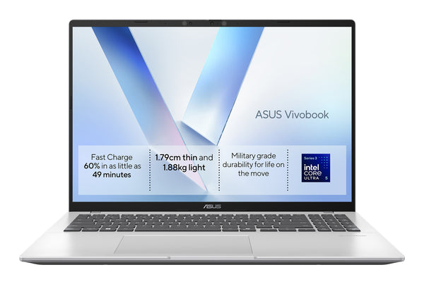 ASUS Vivobook 16 Laptop (90NB1722-M00610) - Intel Core Ultra 5 325, 16GB RAM, 512GB SSD, Windows 11 Home