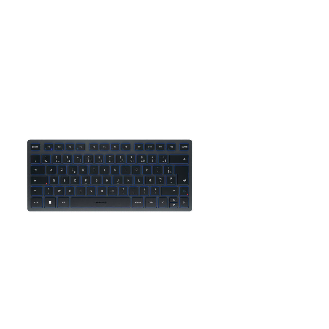 CHERRY KW 7100 MINI BT keyboard Universal Bluetooth AZERTY French Blue - image 4