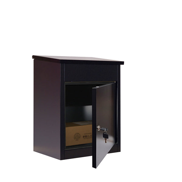 Phoenix Safe Co. PB0581BK storage box Rectangular Galvanized steel Black