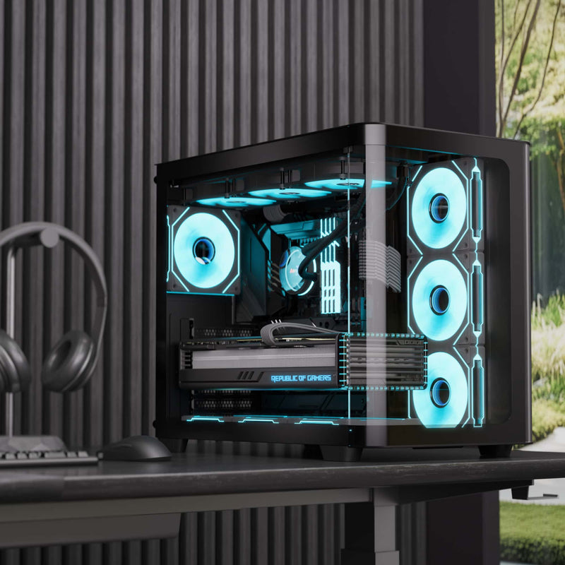 Aerocool P500C Midi Tower Black