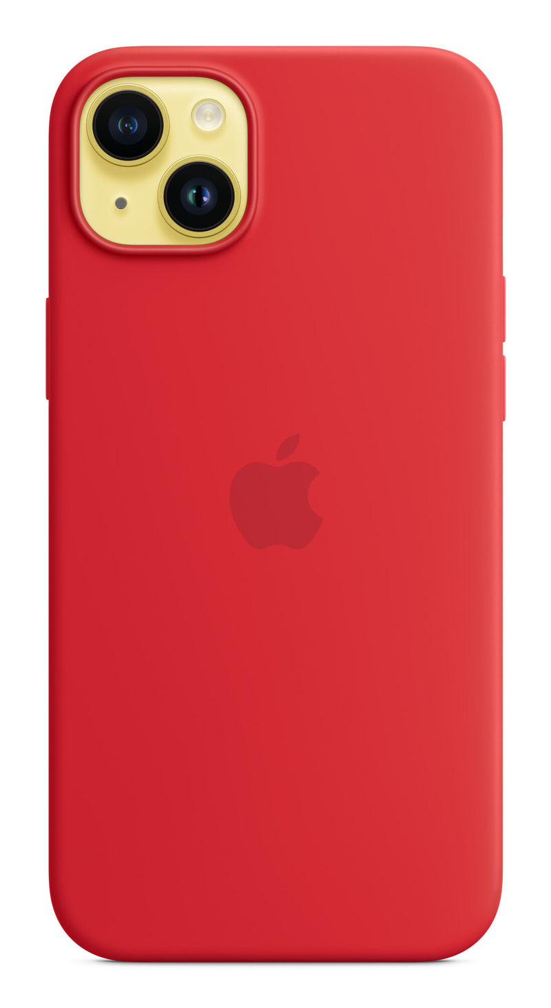 Apple iPhone 14 Plus Silicone Case with MagSafe - Red