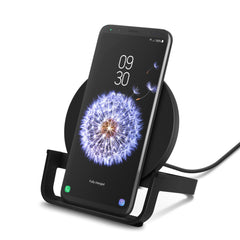 Belkin WIB001MYBK mobile device charger Smartphone Black AC, USB Wireless charging Indoor