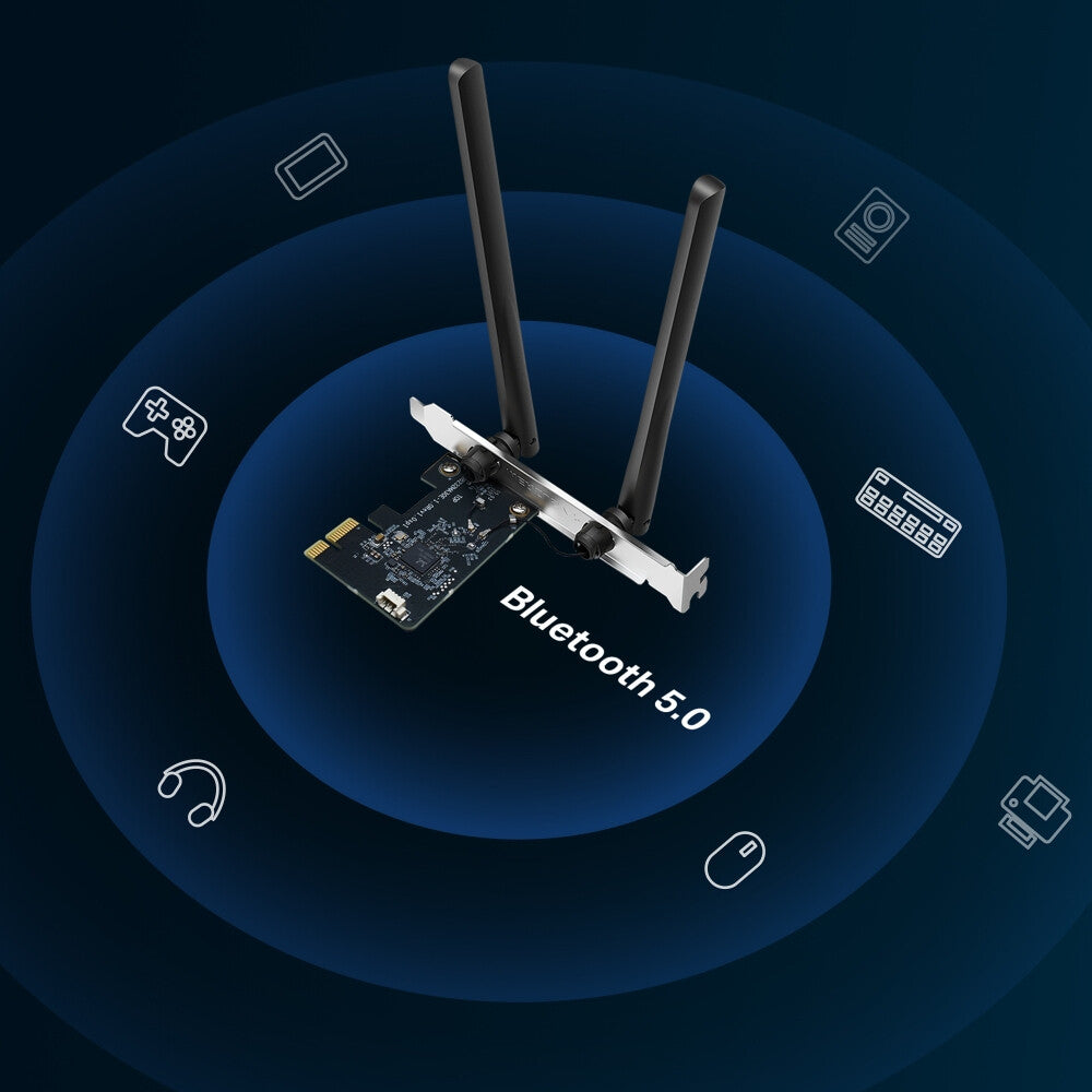 Mercusys AC1200 Wi-Fi Bluetooth PCIe Adapter - image 4