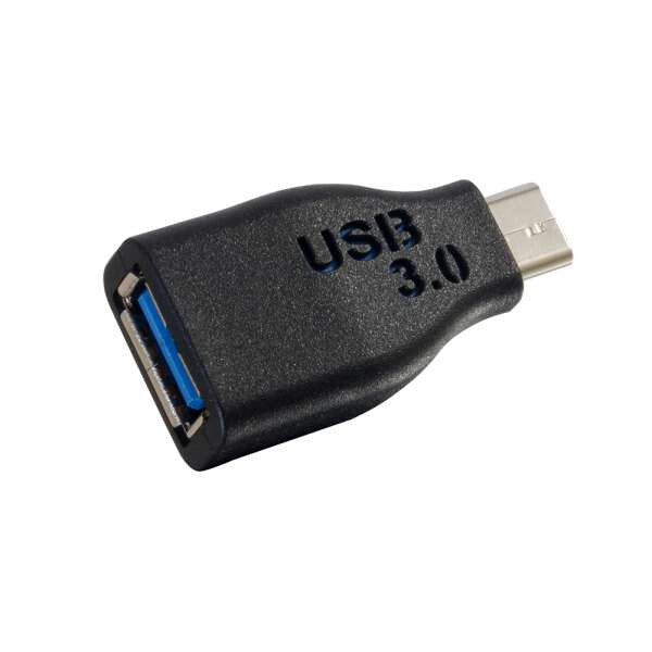 C2G USB 3.1 Gen 1 USB C to USB A Adapter M/F - USB Type C to USB A Black - image 5