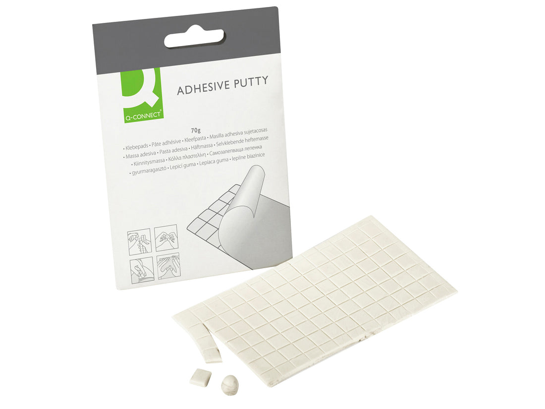 Q-CONNECT KF04590 adhesive cover film White