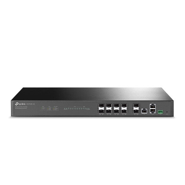 TP-Link DeltaStream 8-port Pizza-box GPON Optical Line Terminal | Back ...