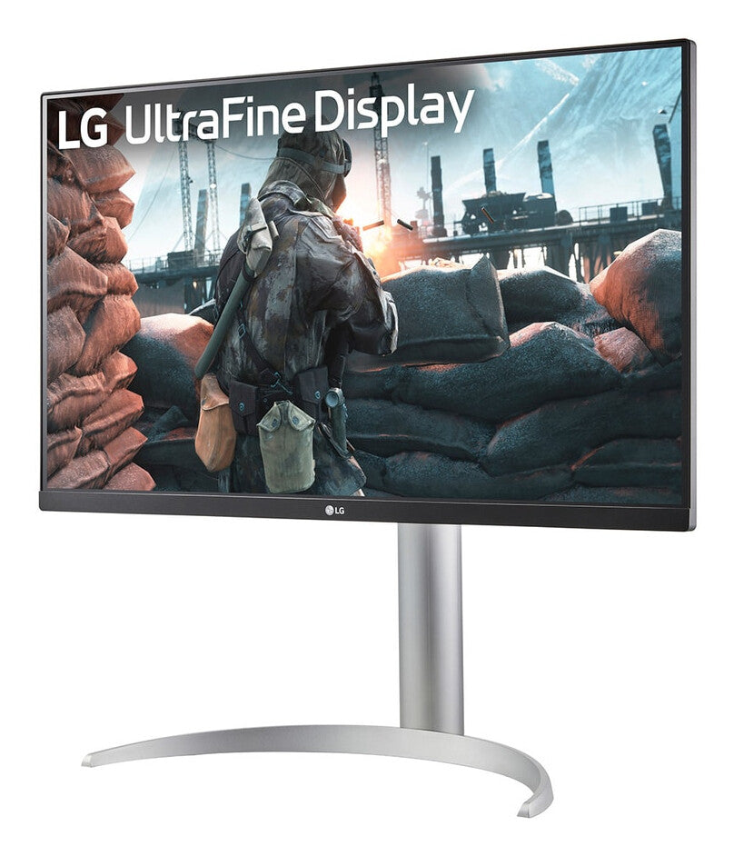 LG 27" 4K Ultra HD Computer Monitor, White (27UP650K-W) - image 2