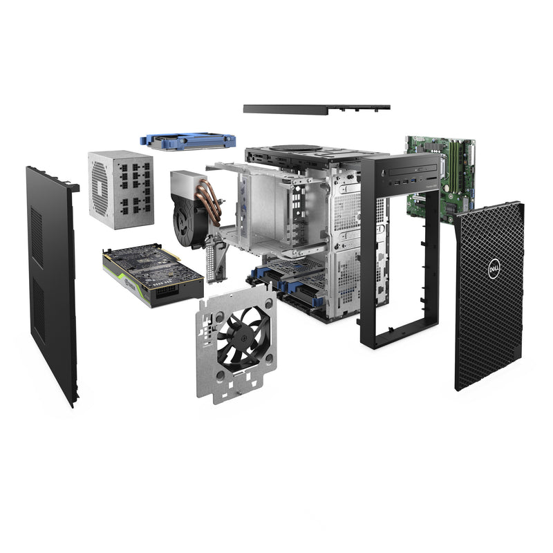 DELL Precision 3650 Intel® Core™ i9 i9-10900K 16 GB DDR4-SDRAM 512 GB SSD Windows 10 Pro Tower Workstation Black
