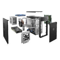 DELL Precision 3650 Intel® Xeon® W-1370P 16 GB DDR4-SDRAM 512 GB SSD Windows 10 Pro for Workstations Tower Workstation Black