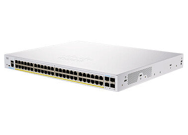 Cisco CBS350-48P-4X Managed L2/L3 Gigabit Ethernet (10/100/1000) Silver
