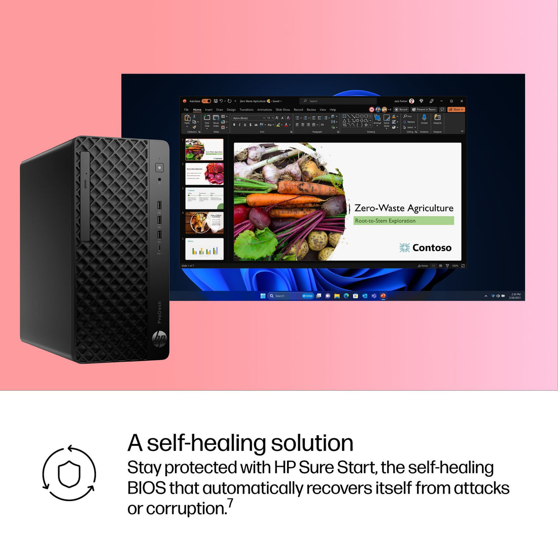 HP ProDesk 4 Tower G1i Desktop AI PC Intel Core Ultra 5 225 32 GB DDR5-SDRAM 1 TB SSD Windows 11 Pro Black - image 10