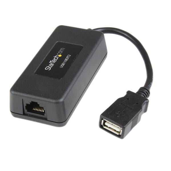 StarTech.com 1 Port USB over Cat5 / Cat6 Ethernet Extender - up to 131ft (40m) - image 2