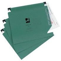 Q-CONNECT KF01184 hanging folder A4 Green 25