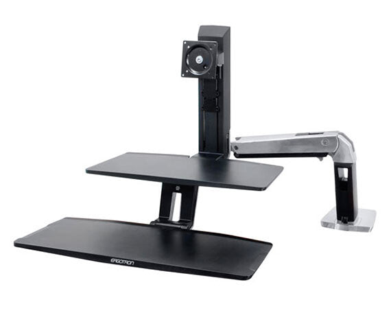 Ergotron WorkFit -A 61 cm (24") Desk Black