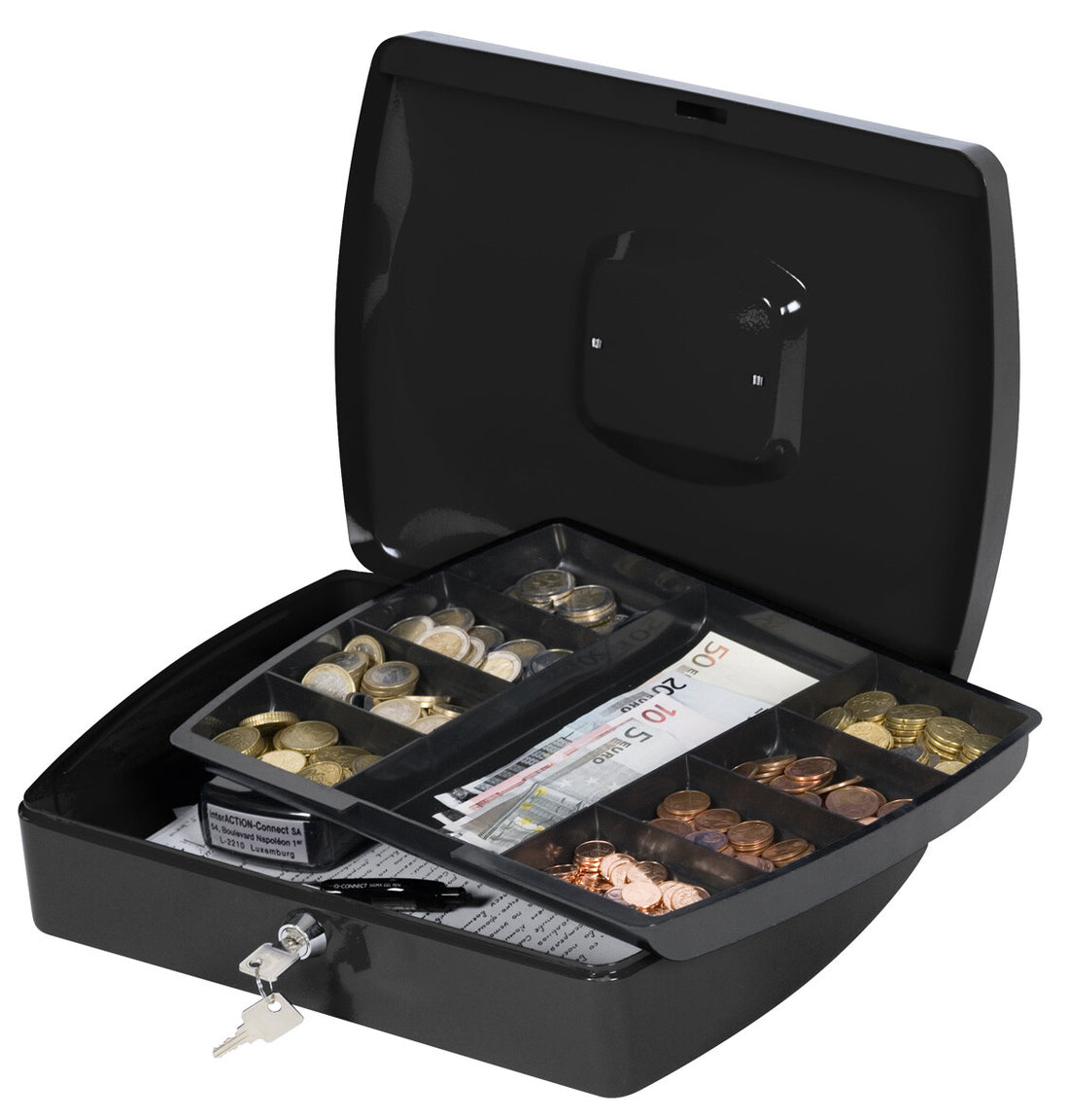 Q-CONNECT KF02604 money box Black - image 2
