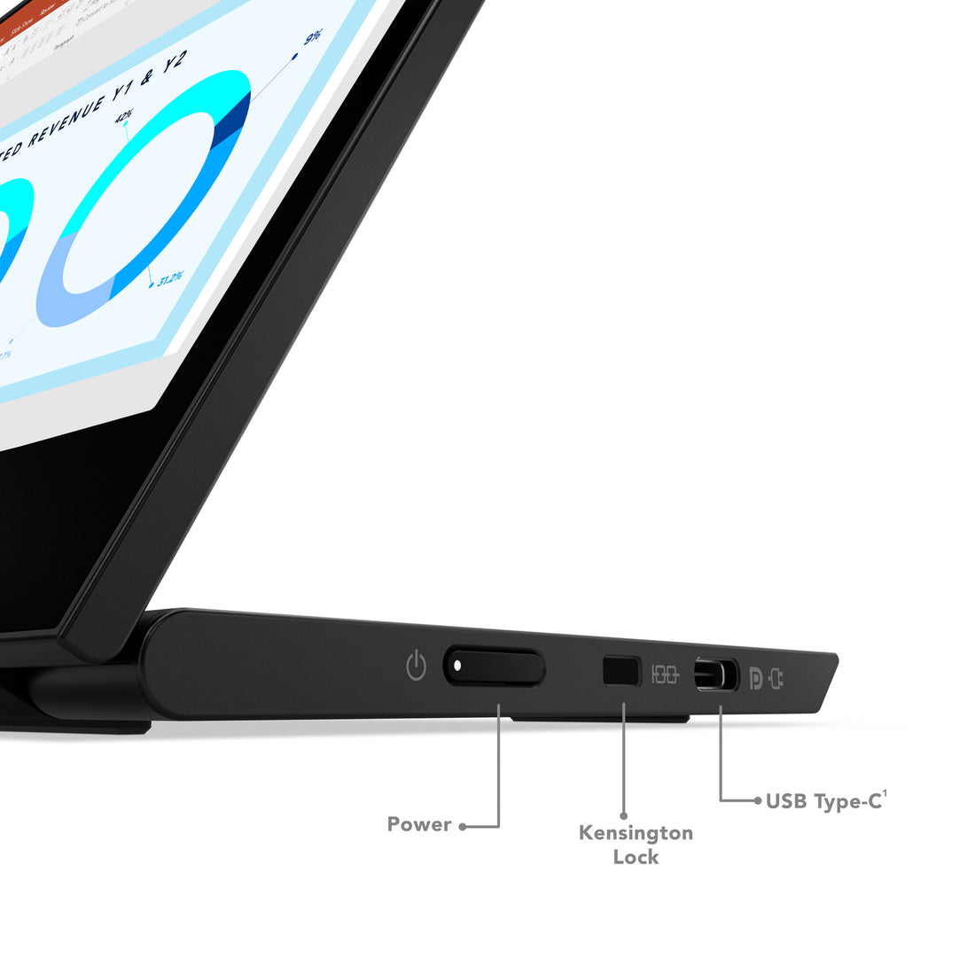 Lenovo ThinkVision M14d computer monitor 14" 2240 x 1400 pixels 2.2K LED Black - image 9