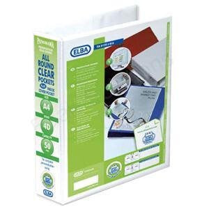 Elba 400008433 ring binder A4 White