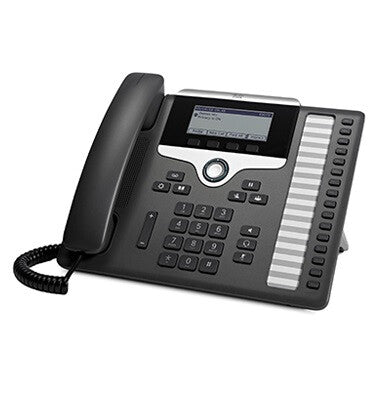Cisco 7861, Refurbished IP phone Charcoal 16 lines | Back to the Office