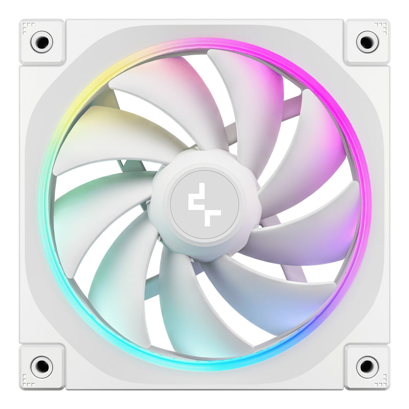 DeepCool FL12 WH-3 in 1 Computer case Fan 12 cm White 3 pc(s)