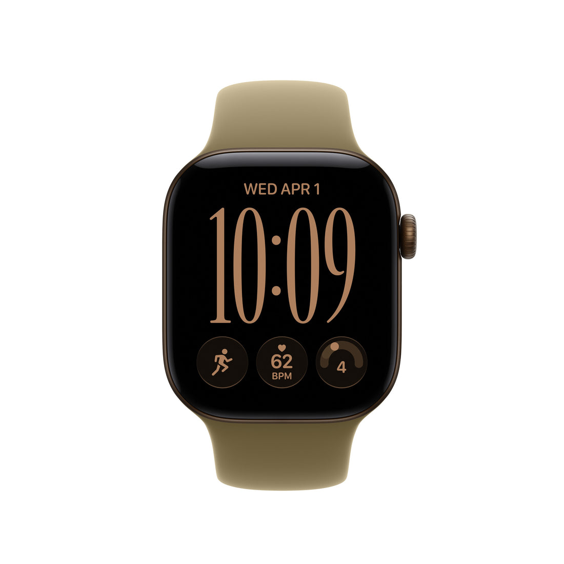 Apple 42mm Olive Sport Band - S/M - image 3