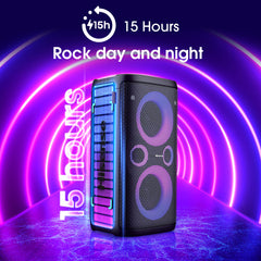 Hisense PartyRocker One HP100 Party speaker Black, Green 300 W