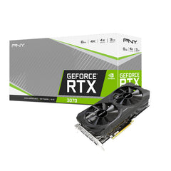 PNY VCG30708DFMPB graphics card NVIDIA GeForce RTX 3070 8 GB GDDR6