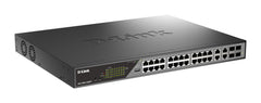 D-Link DSS-200G-28MPP/B network switch Managed L2 Gigabit Ethernet (10/100/1000) Power over Ethernet (PoE)