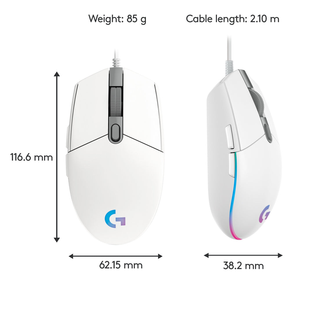 Logitech G G203 LIGHTSYNC Gaming Mouse - image 7