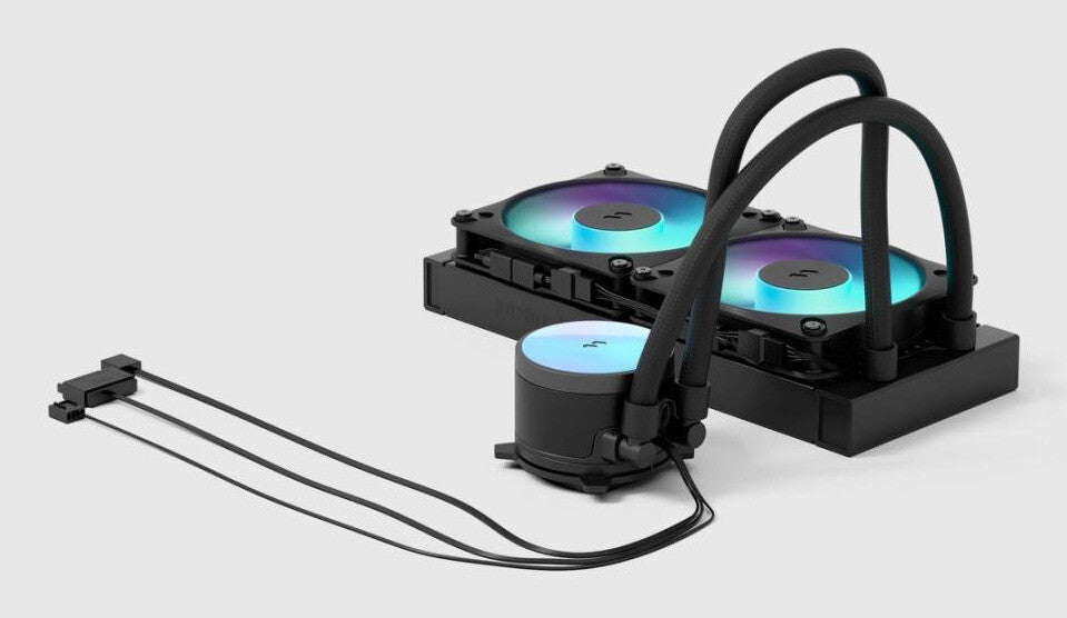 Fractal Design Radius 240 RGB Black Processor All-in-one liquid cooler 12 cm - image 5
