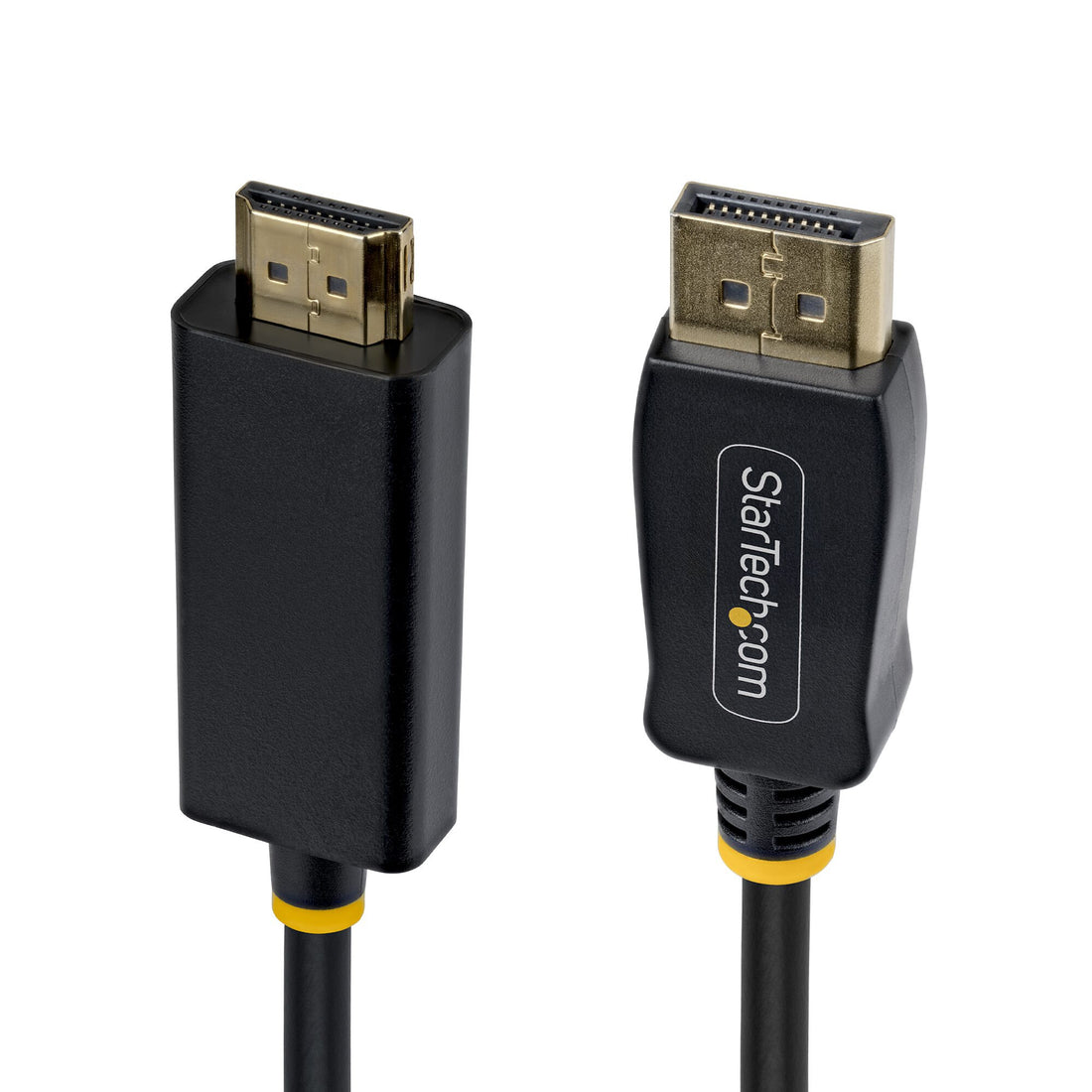 StarTech.com 15ft (4.5m) DisplayPort to HDMI Adapter Cable with Gripping Connectors, 4K 60Hz, HDR - image 2