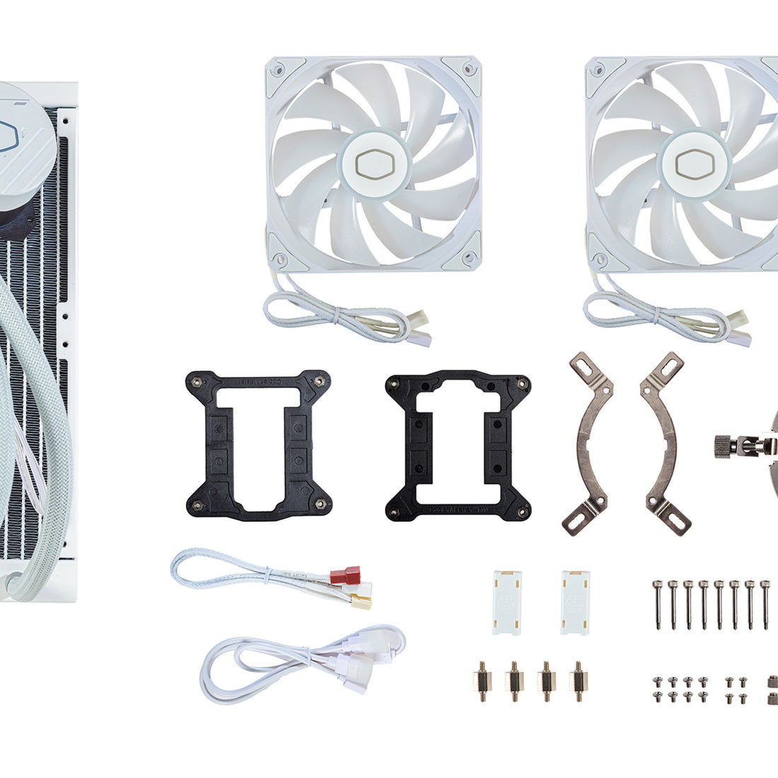 Cooler Master MasterLiquid 240L Core ARGB White Processor All-in-one liquid cooler 12 cm - image 6