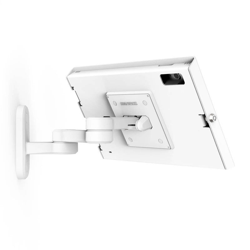 Compulocks iPad 10th-11th (A16) Gen, Apex Enclosure Swing Wall Mount - White