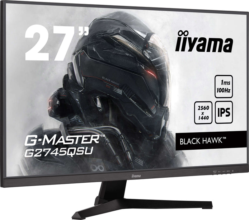 iiyama G-MASTER 27" QHD 100Hz Gaming Monitor (G2745QSU-B2)