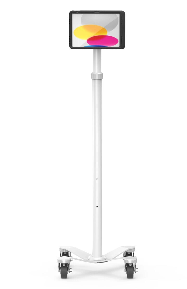 Compulocks iPad 10th-11th (A16) Gen, Mount with Cable-free Charging Medical Rolling Cart Black - image 2