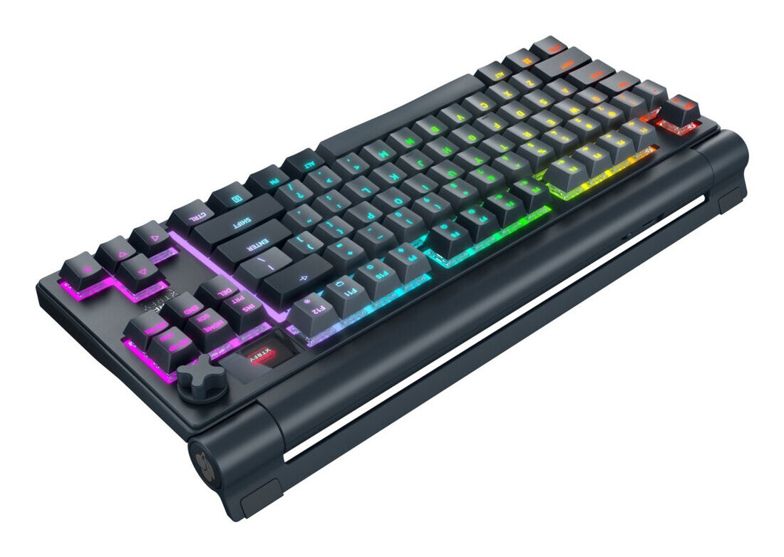 CHERRY XTRFY MX 8.3 TKL Wireless keyboard Gaming USB + RF Wireless + Bluetooth AZERTY French Grey - image 3