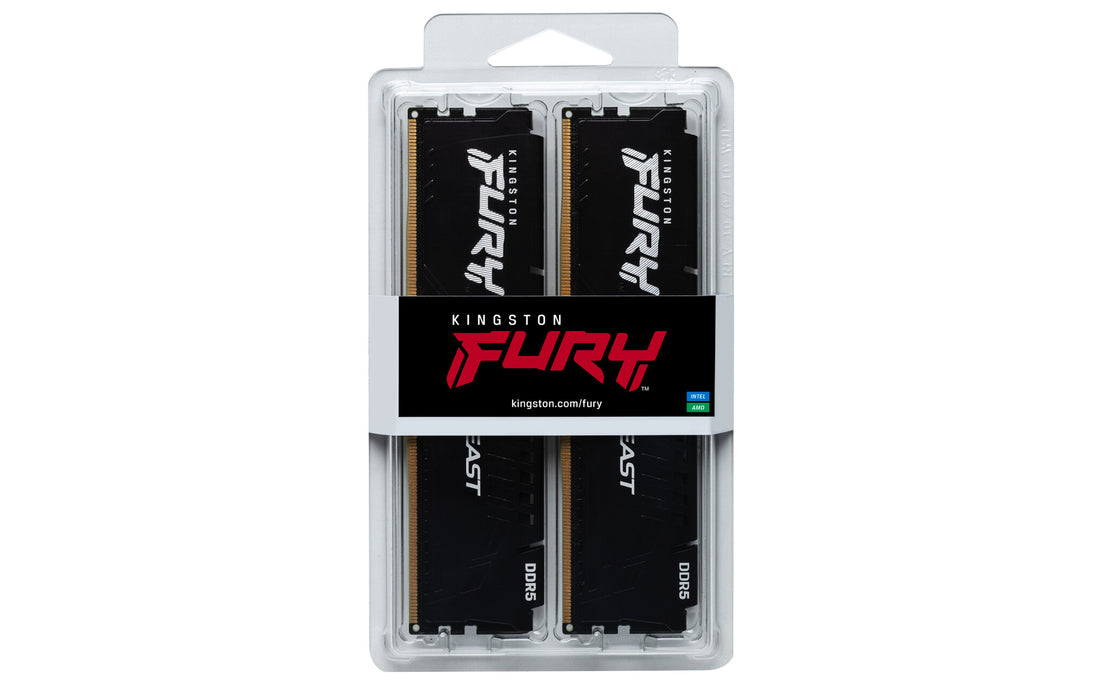 Kingston Technology FURY Beast 16GB 6000MT/s DDR5 CL36 DIMM (Kit of 2) Black EXPO - image 5