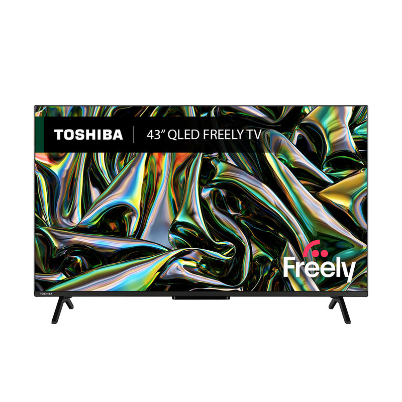 Toshiba 43QV2F63DB TV 109.2 cm (43") 4K Ultra HD Smart TV Wi-Fi Black 320 cd/m²