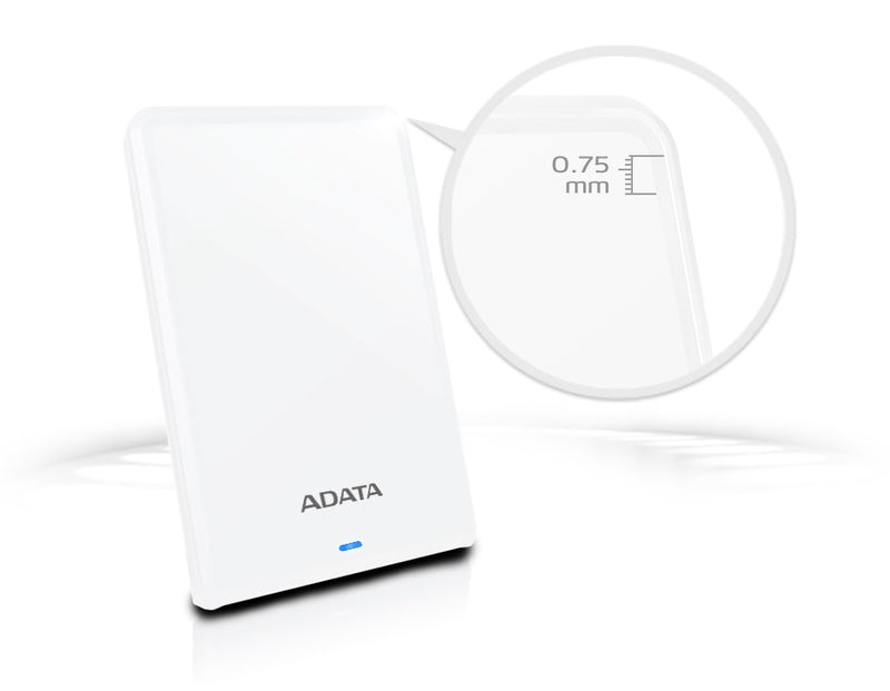 ADATA AHV620S-1TU3-CWH external hard drive 1 TB 2.5" Micro-USB B 3.2 Gen 1 (3.1 Gen 1) White