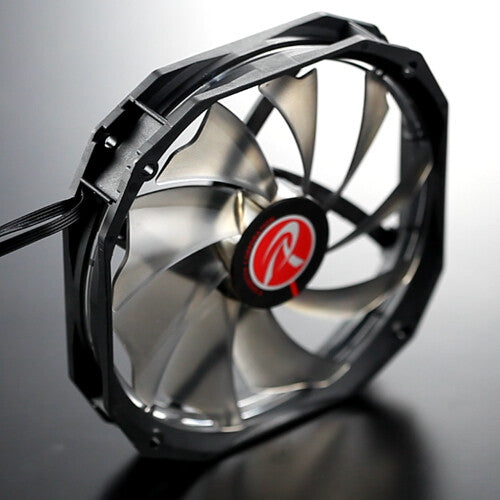 RAIJINTEK AURAS 14 RGB Computer case Fan 14 cm Black