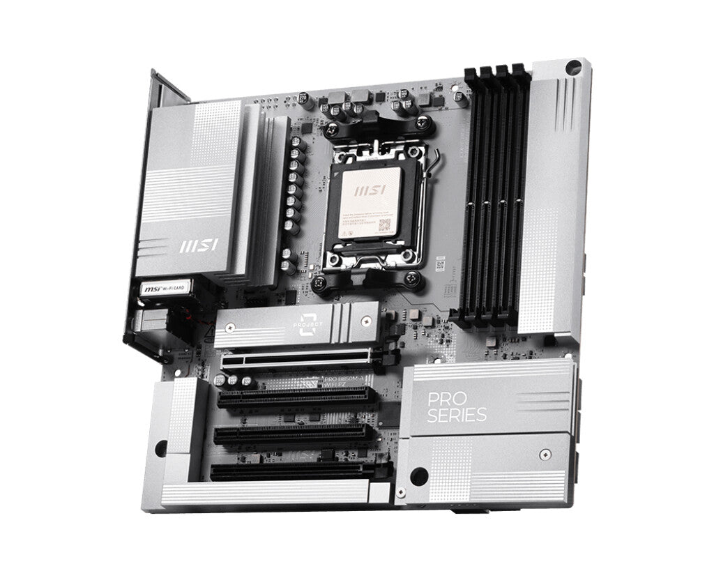 MSI AM5 PRO B850M-A WIFI PZ M-ATX AMD B850 Socket AM5 micro ATX