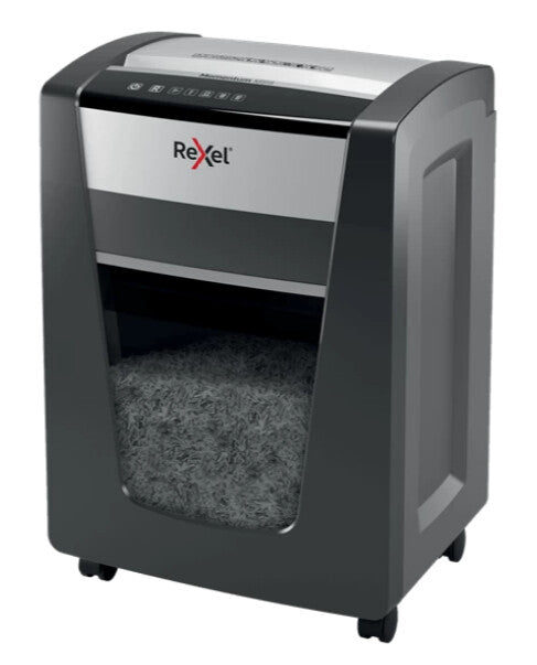 Rexel M515 paper shredder Micro-cut shredding 60 dB 23 cm Black, Silver - image 4