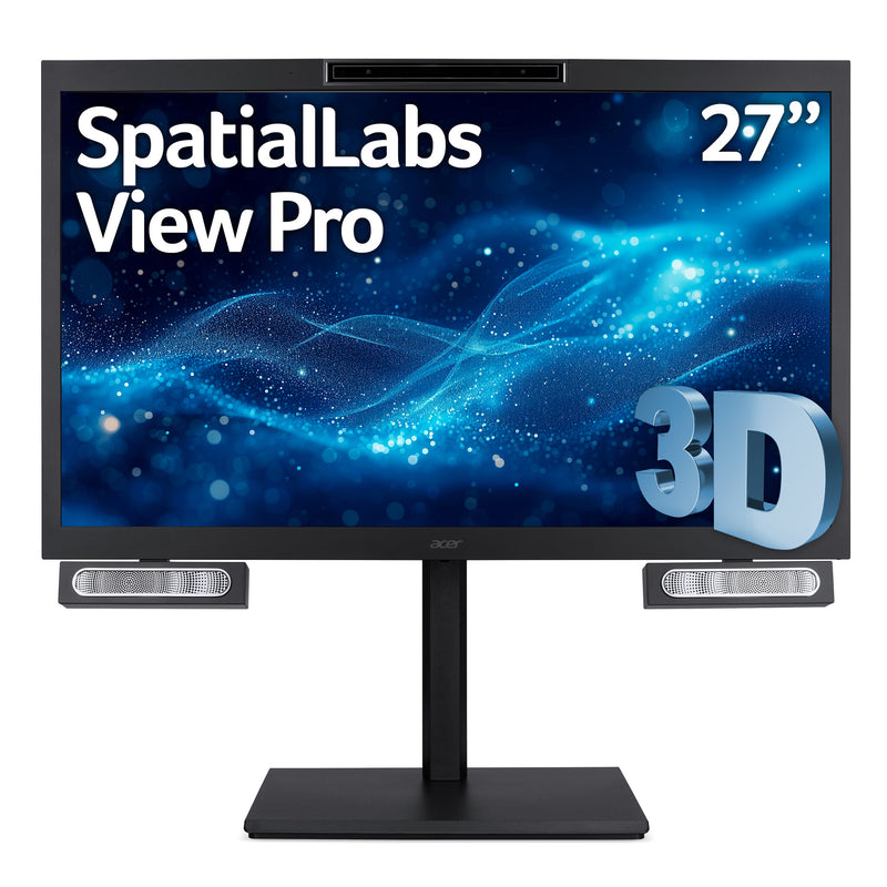 Acer 3D SpatialLabs View Pro 27" (ASV27-2P) 27" 4K (3840x2160), 160Hz, 5ms, Glass-Free Monitor