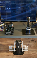 Thrustmaster TPR Rudder Black, Silver USB Flight Sim Analogue PC