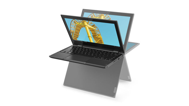 Lenovo 300e Winbook (2nd Gen) 11.6", Touchscreen 4 GB, 64 GB, Windows 10 Pro Education - Black (81M9006DUK)