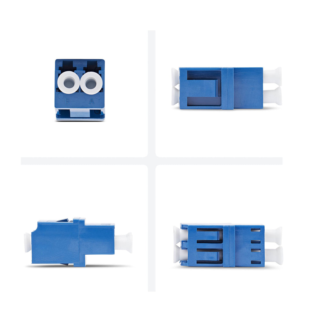 StarTech.com LC to LC Coupler, Single Mode LC Fiber Coupler, LC/UPC Duplex Adapter, Fiber Optic LC Coupler for - image 2