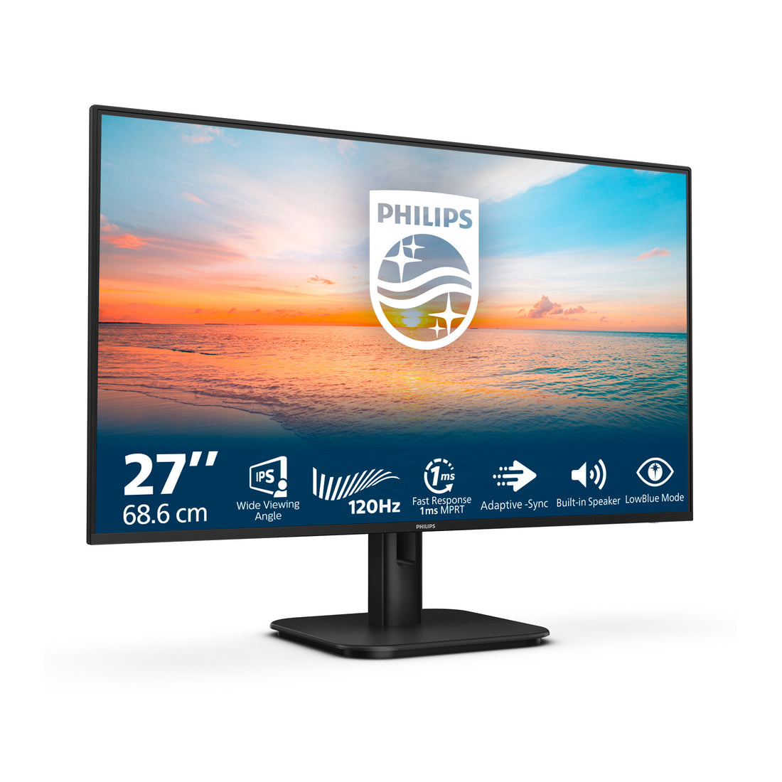 Philips 27E1N1200A/00 computer monitor 27" 1920 x 1080 pixels Full HD LCD Black - image 3