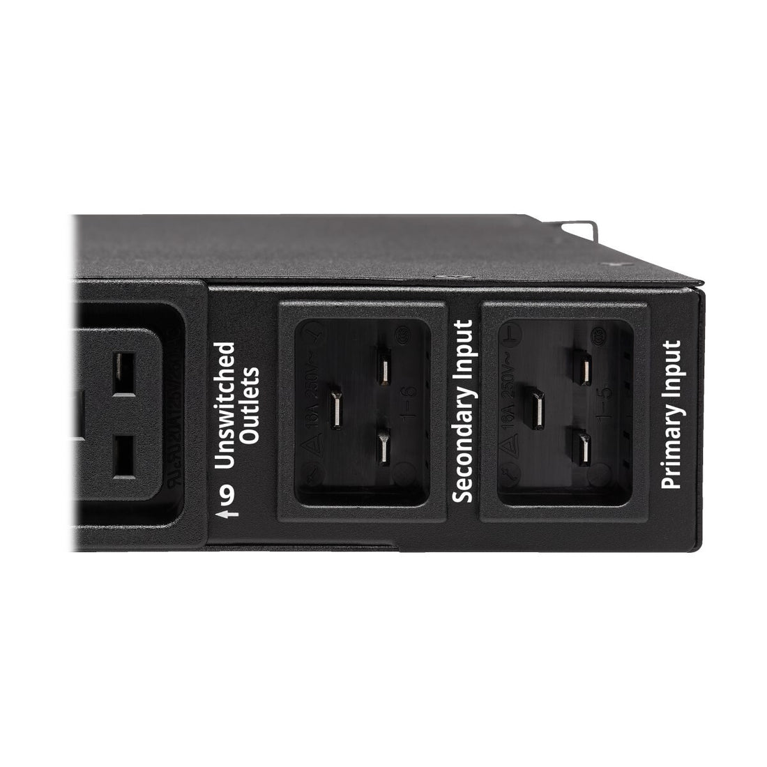 Eaton PDUMH20HVATNET 3.8kW Single-Phase Switched Automatic Transfer Switch PDU, Two 200-240V C20 Inlets, 8 C13 - image 6