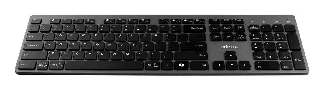 Adesso WKB-7300CB keyboard Mouse included Office RF Wireless QWERTY UK English Black - image 3