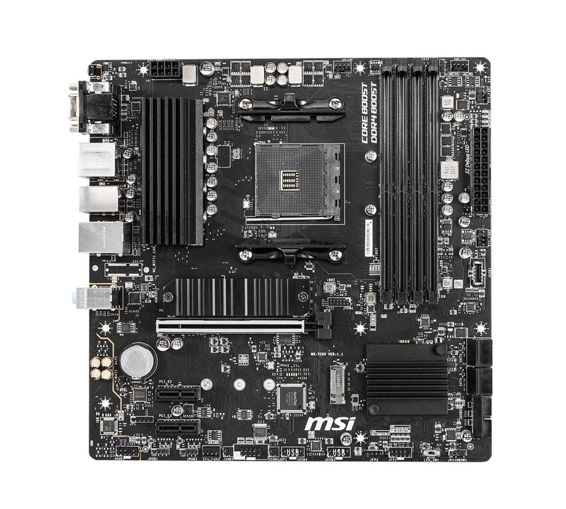 MSI B550M PRO-VDH motherboard AMD B550 Socket AM4 micro ATX - image 4
